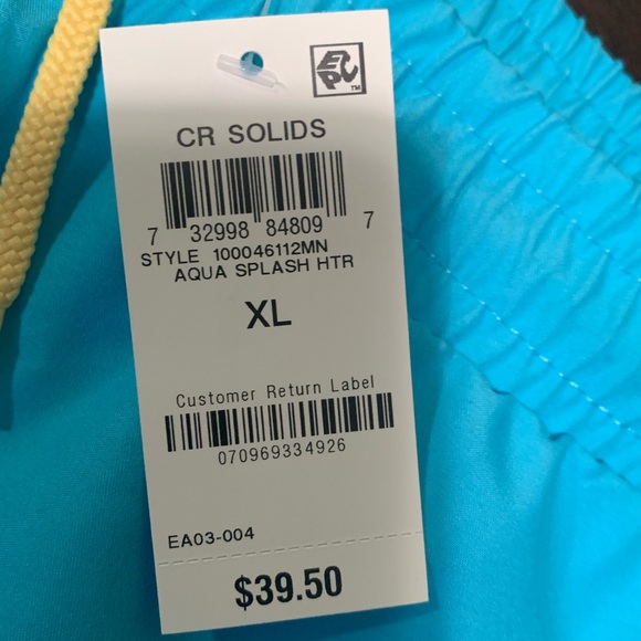 Men’s Club Room XL swim trunks Shorts NWT - Picture 1 of 6